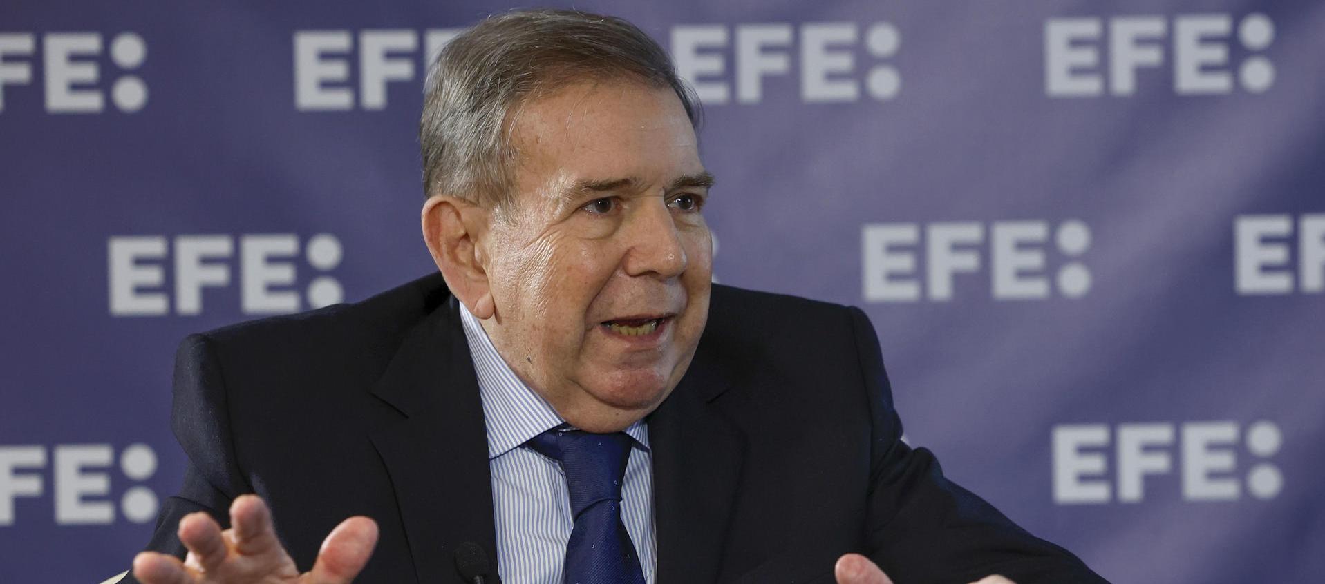 El opositor Edmundo González.