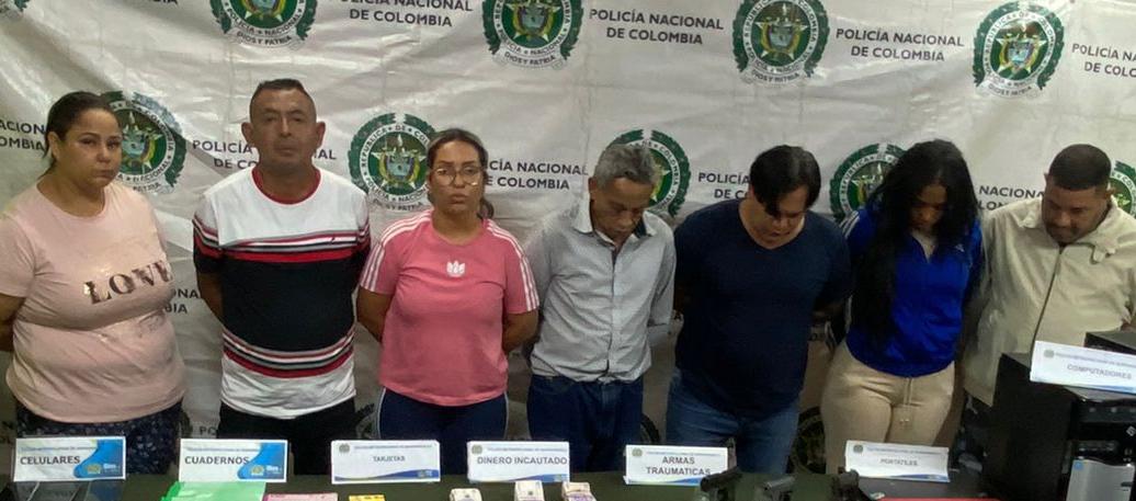 Capturados por robo a Prosegur.