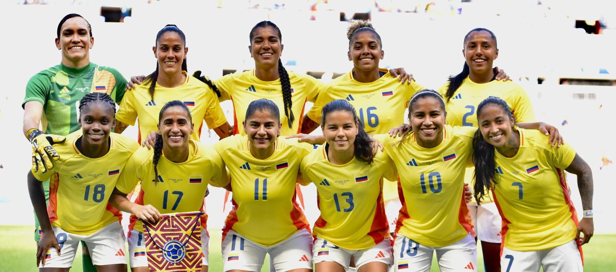 Selección Colombia de fútbol femenino de mayores.
