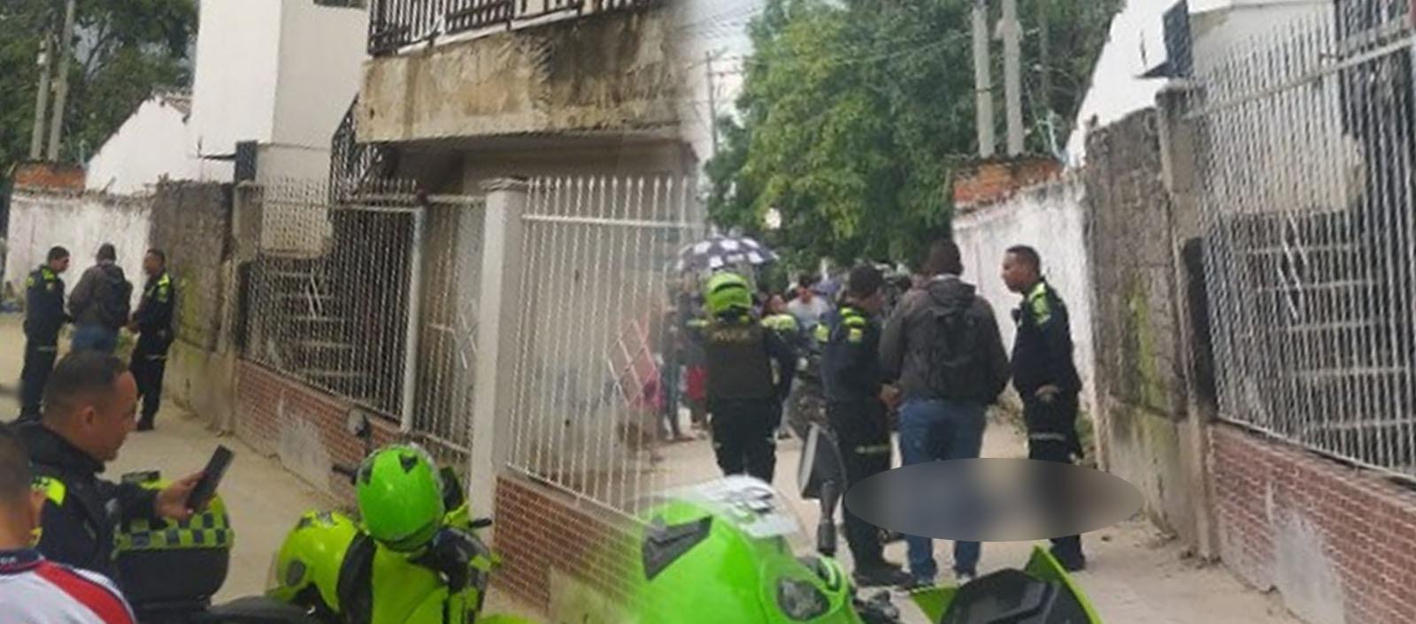 En la calle 57 con carrera 19.