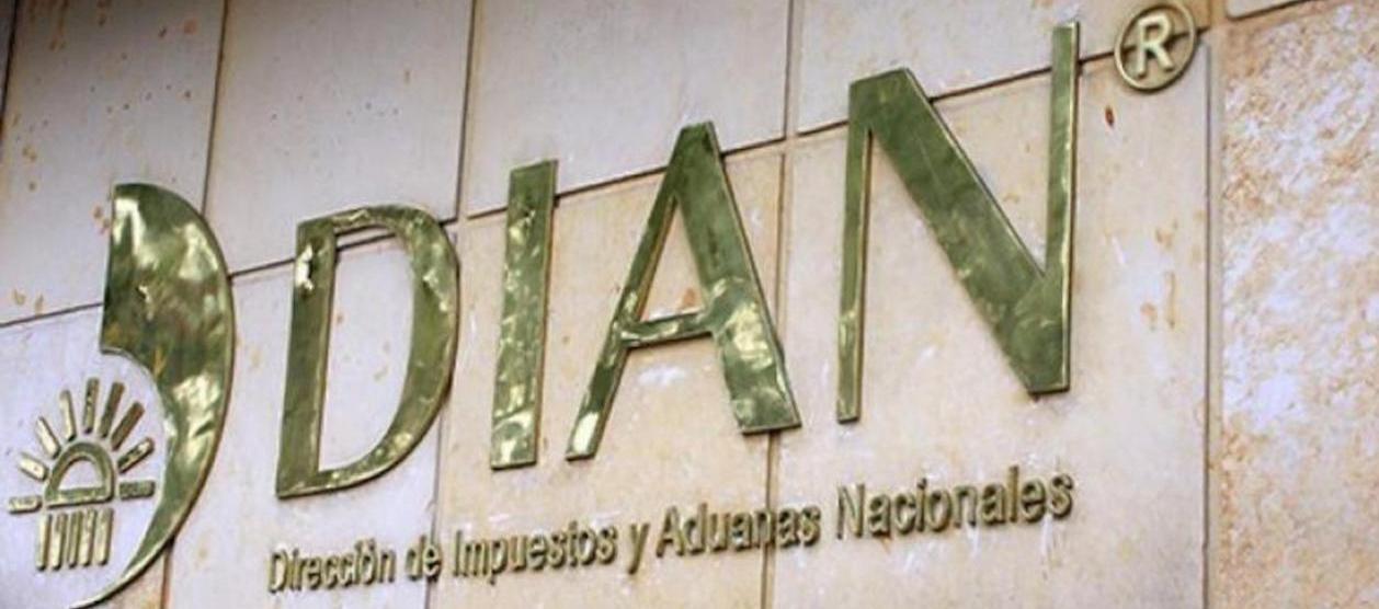 Fachada de la Dian.