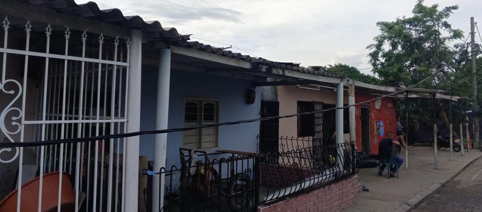 Viviendas afectadas. 