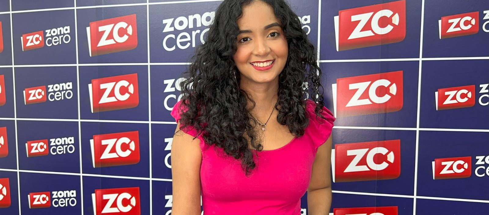 Valentina Jaramillo en las instalaciones de Zona Cero.