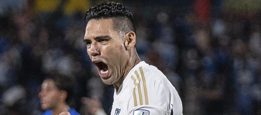 Falcao García cantó a todo pulmón su gol contra Boyacá Chicó.