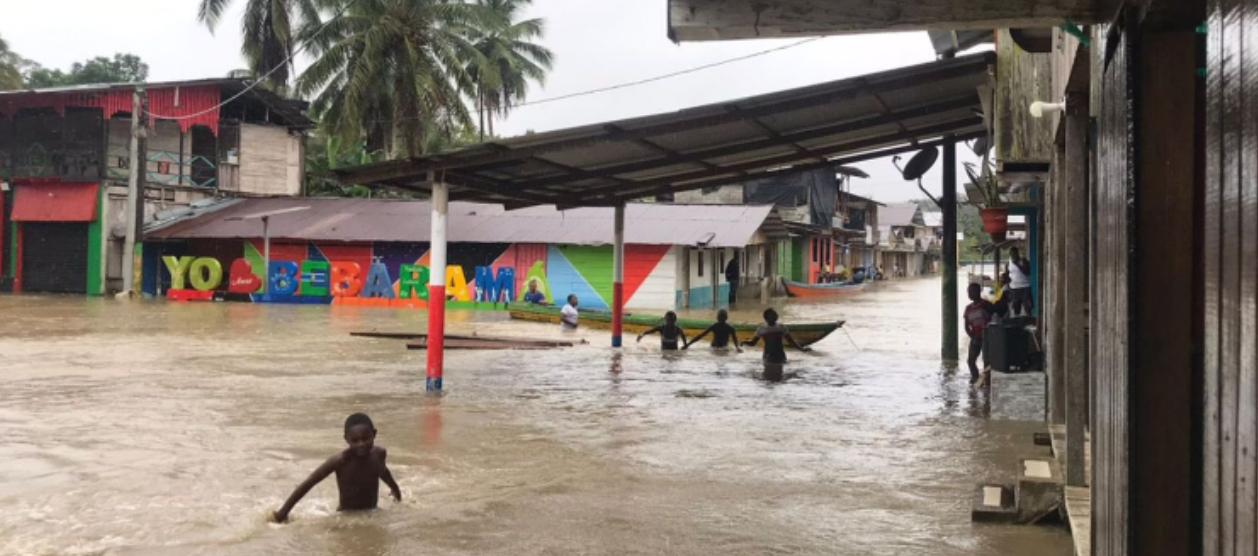 Inundaciones en el Chocó. 
