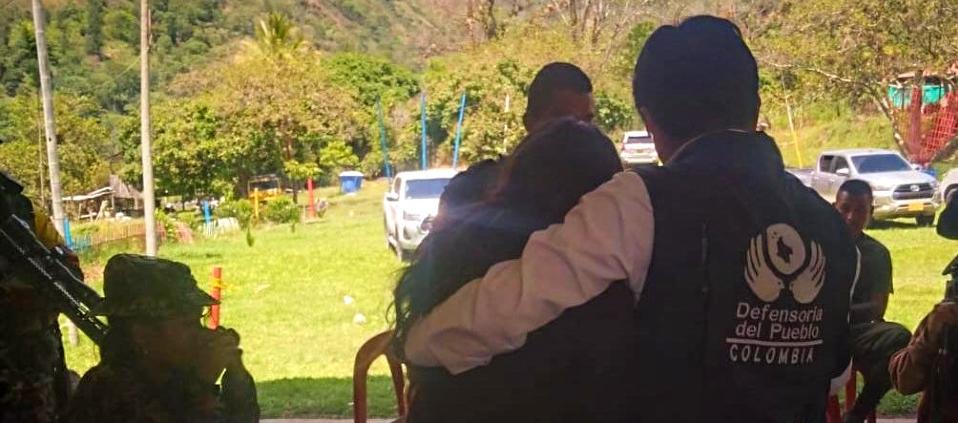 Liberación de adolescente. 