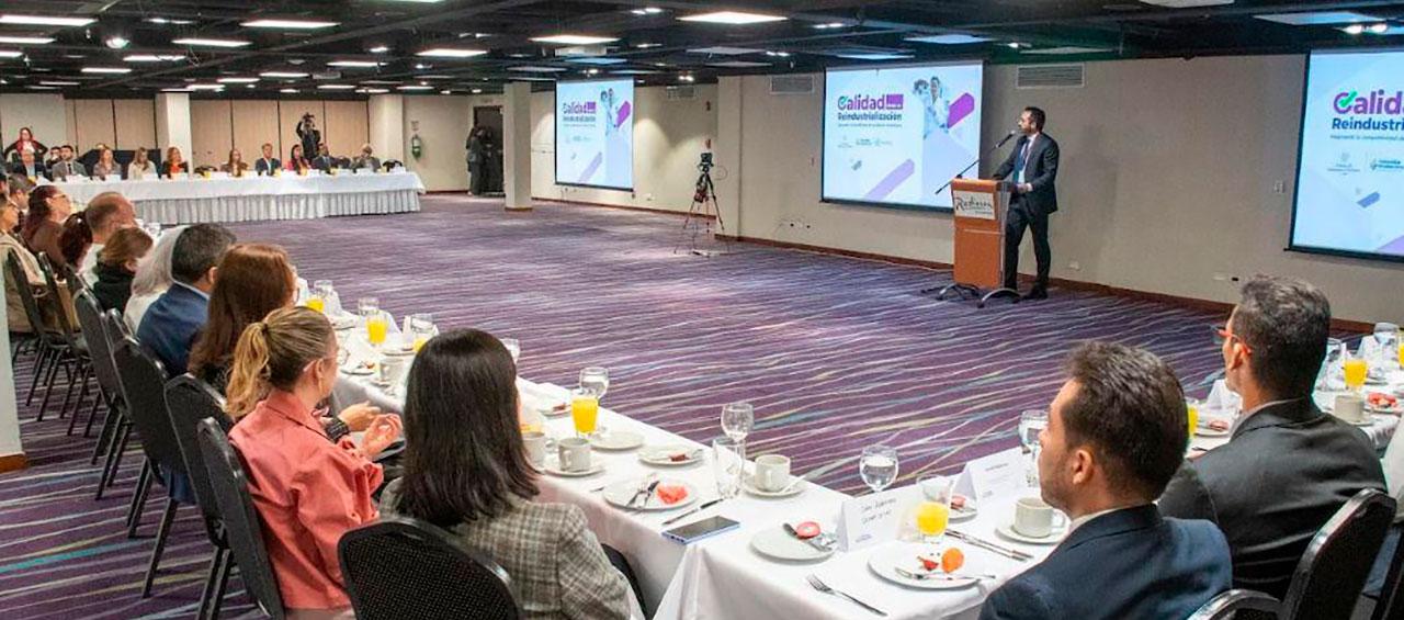 Reunión de la estrategia de 'Calidad para la Reindustrialización'.
