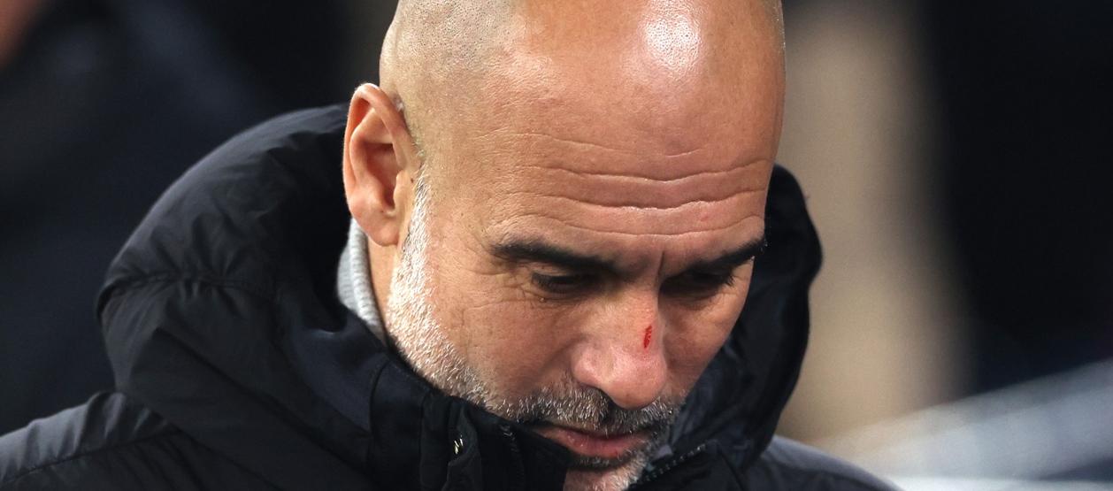ep Guardiola, entrenador del Manchester City.