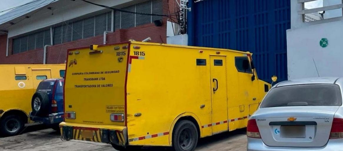 Fachada de la empresa de valores donde se cometió el millonario robo.