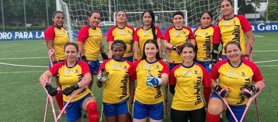 Selección Colombia de fútbol femenino para amputados. 