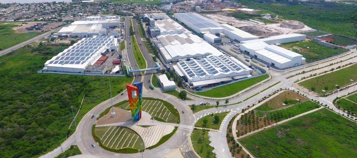 Planta de Tecnoglass.