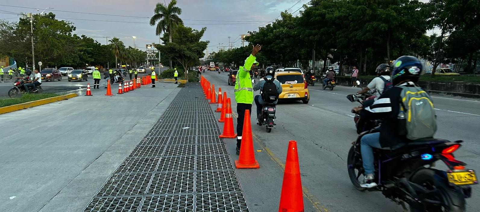 Habrá orientadores de movilidad en la zona de la Circunvalar para garantizar el flujo vehicular.