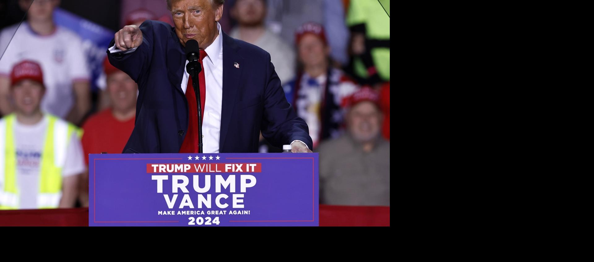 El candidato republicano Donald Trump aspira a regresar a la Casa Blanca.