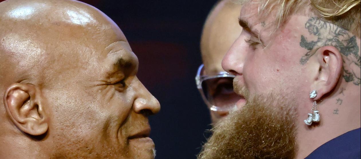 La pelea entre Mike Tyson y Jake Paul será transmitida por Netflix. 