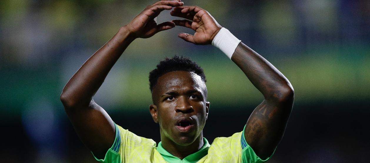 Vinicius Junior reaparecerá este jueves con la selección brasileña.