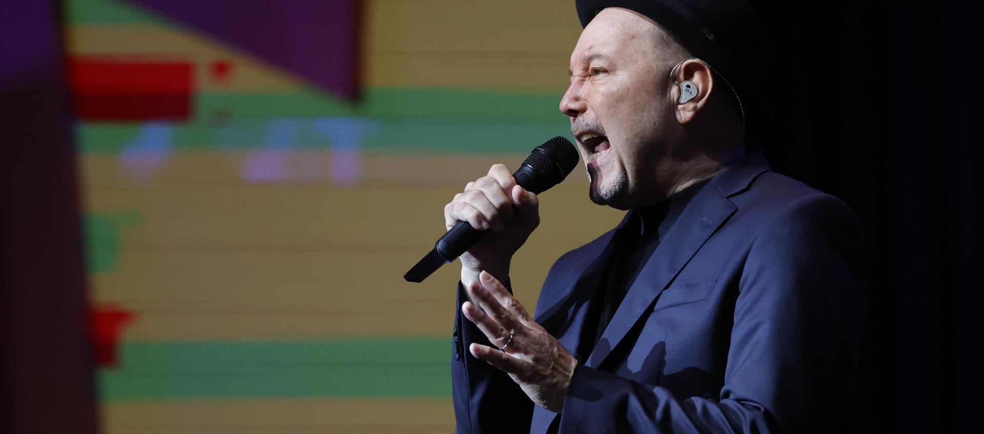 El cantante panameño Rubén Blades.