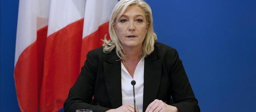 Líder francesa Marine Le Pen.