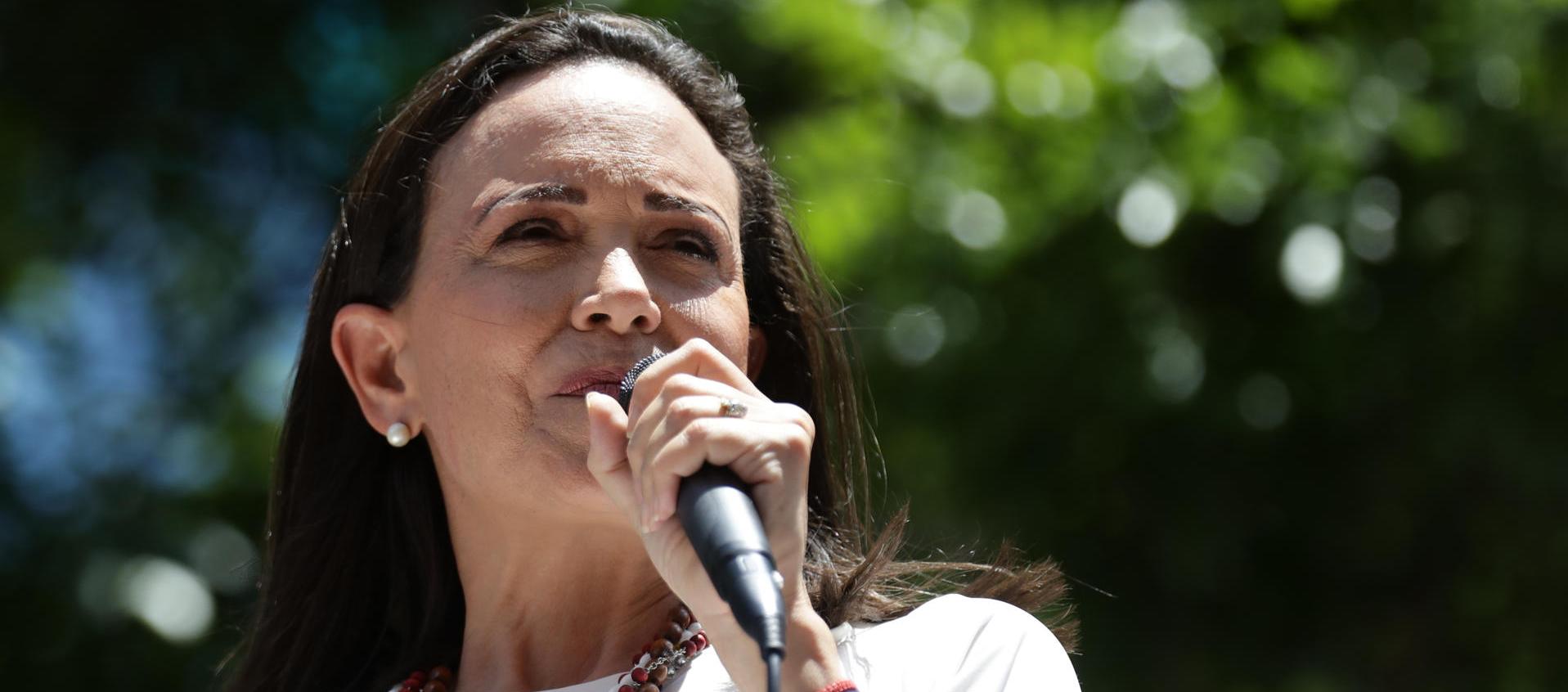 María Corina Machado, líder opositora venezolana.