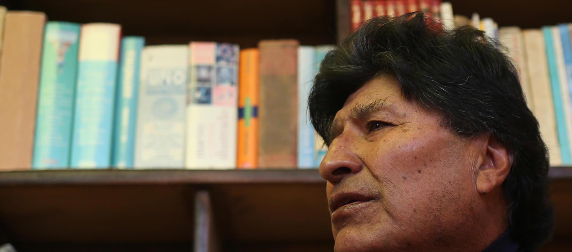 El expresidente Evo Morales.