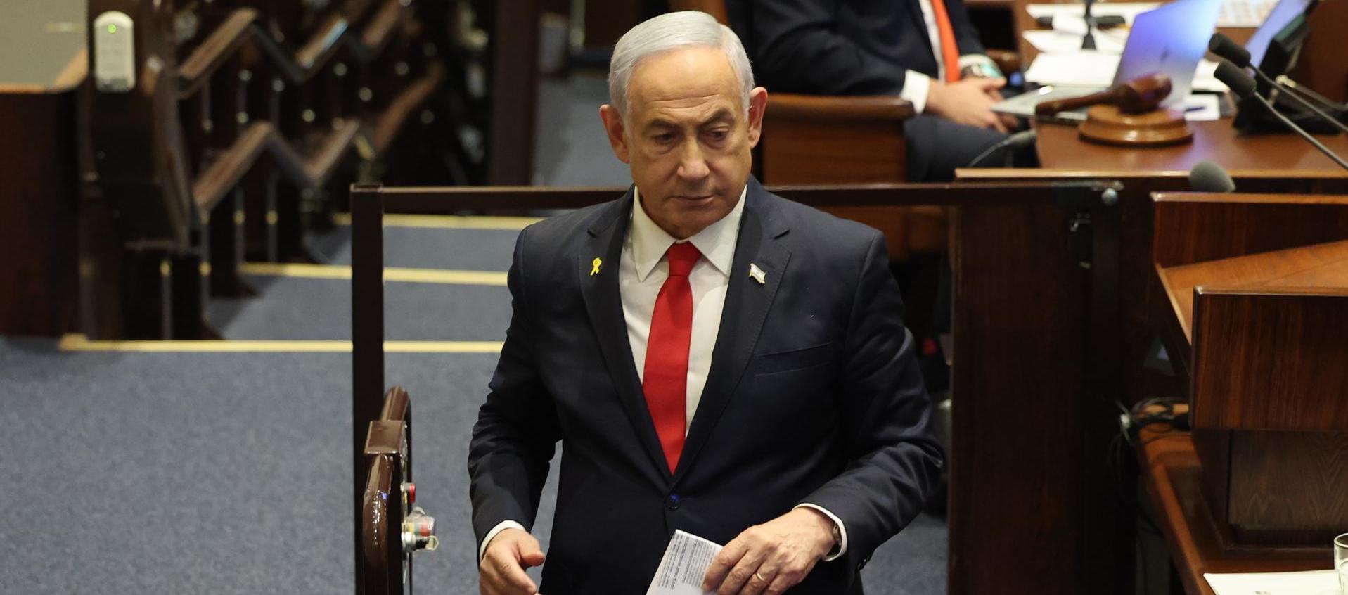 Benjamín Netanyahu, primer ministro de Israel.