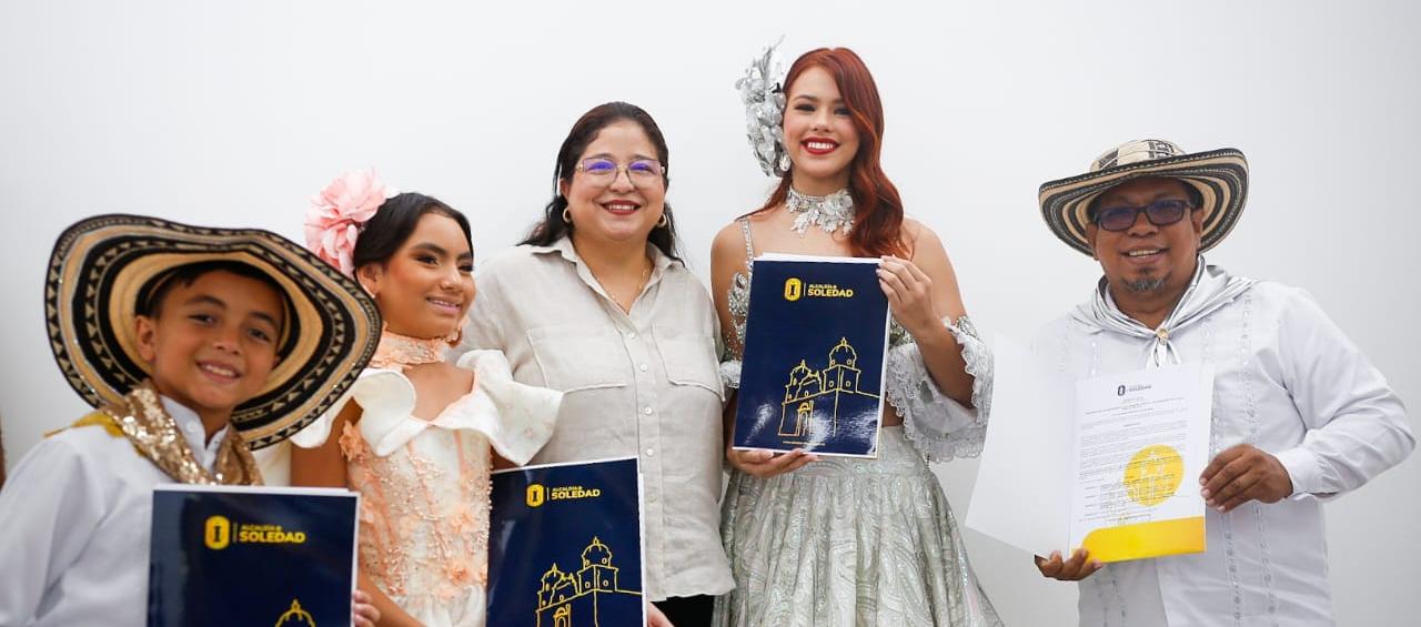 Las fiestas de Soledad fueron oficializadas por la alcaldesa Alcira Sandoval. 