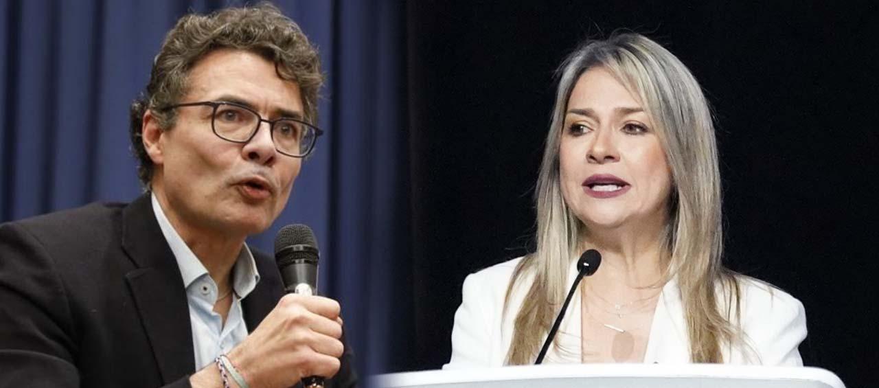 Alejandro Gaviria y Vicky Dávila.