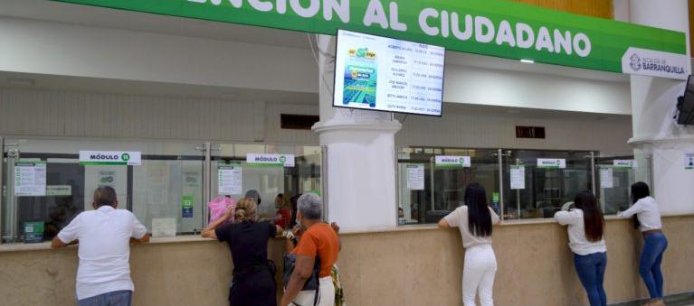 Oficina de atención al ciudadano. 