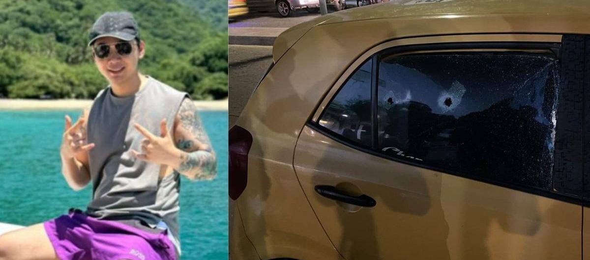 La víctima se transportaba en un taxi cuando fue baleada. 