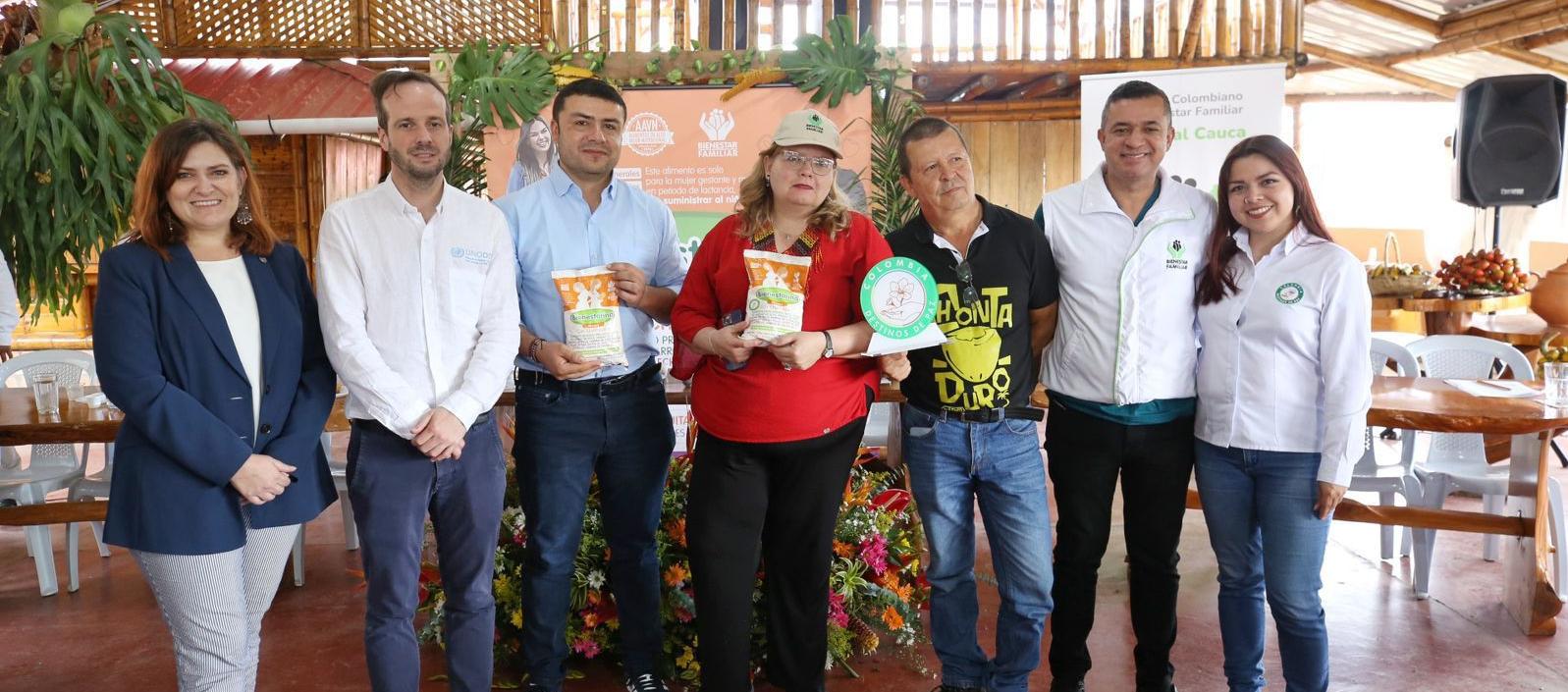 Lanzamiento de la nueva bienestarina.