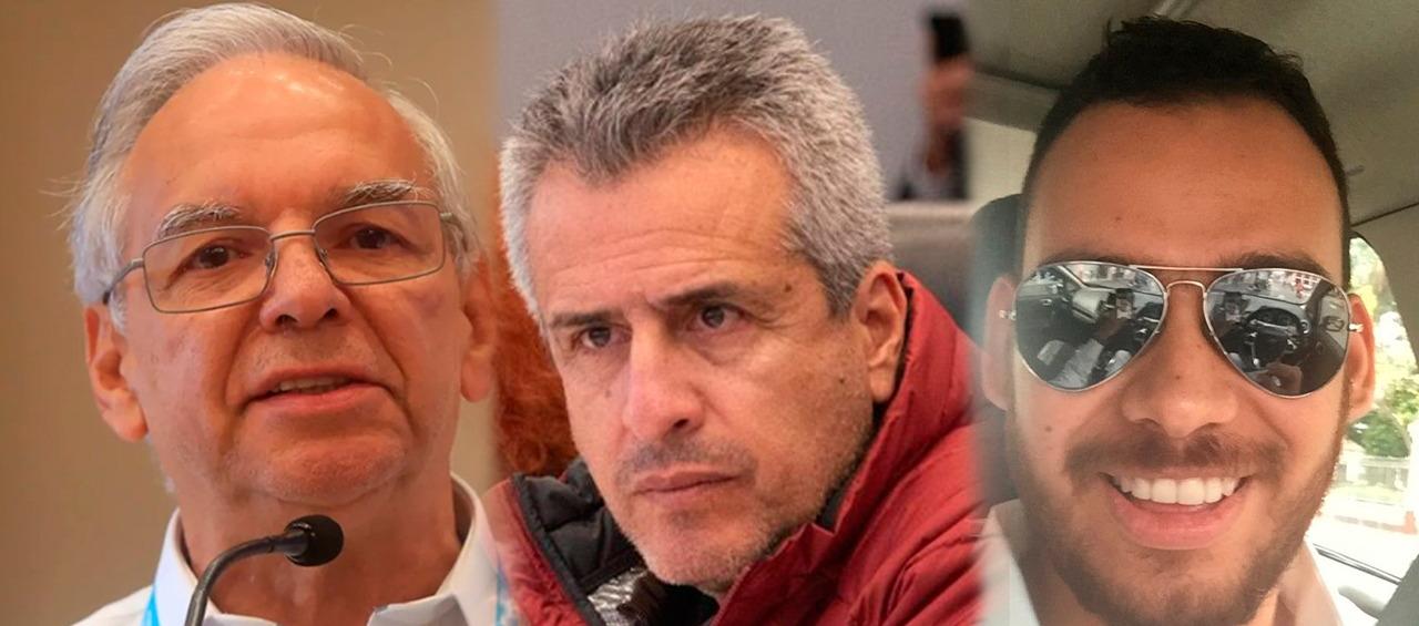 Ricardo Bonilla, Luis Fernando Velasco y Jaime Ramírez Cobo.