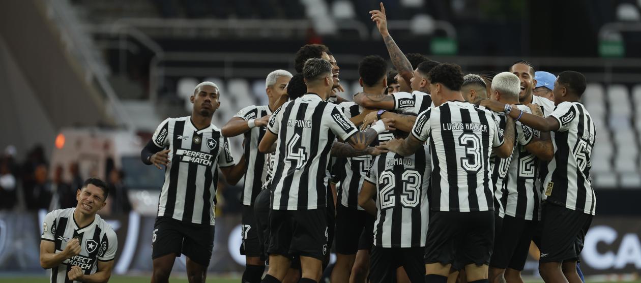 La celebración de Botafogo.