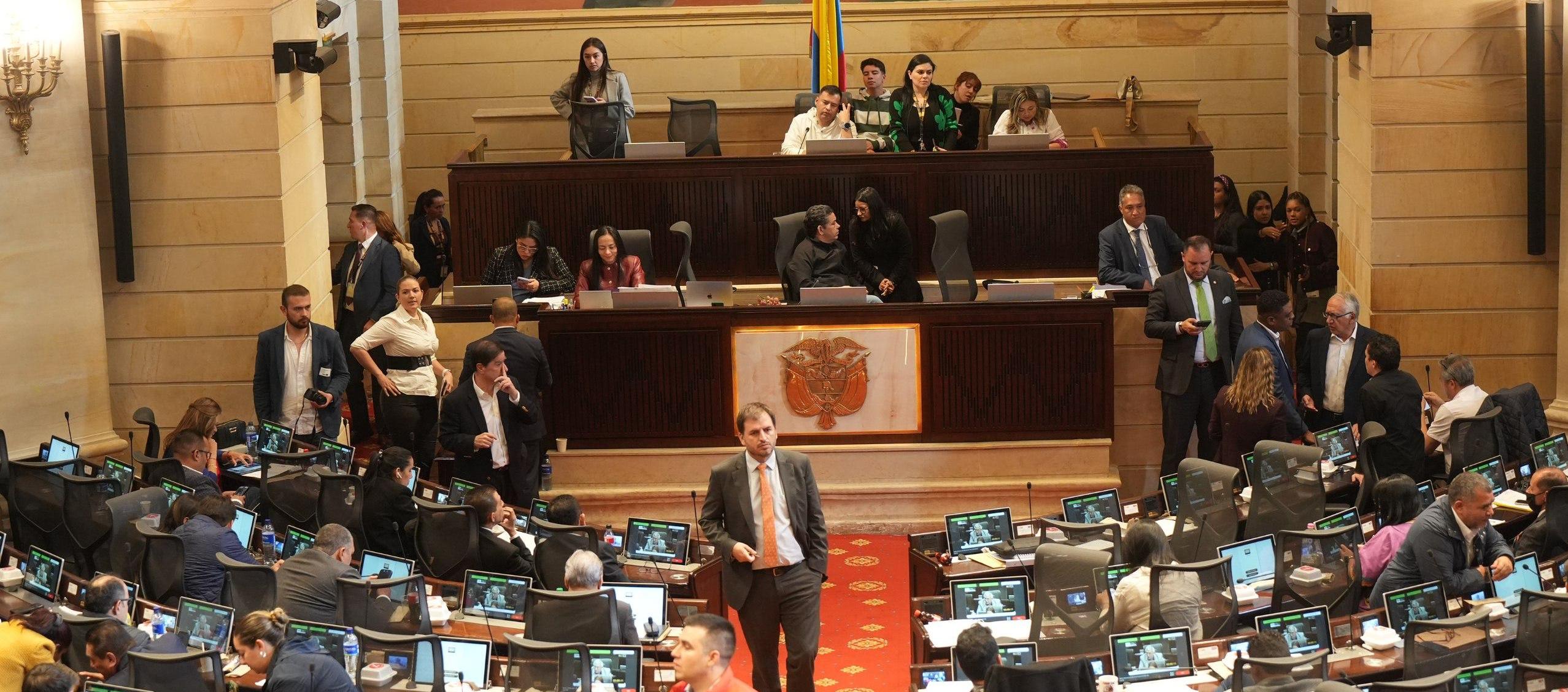Plenaria de la Cámara de Representantes.