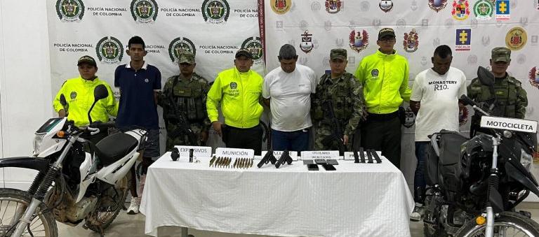 Cárcel para ‘Viejo 40’, presunto comandante del ‘Clan del Golfo’, y dos de sus escoltas