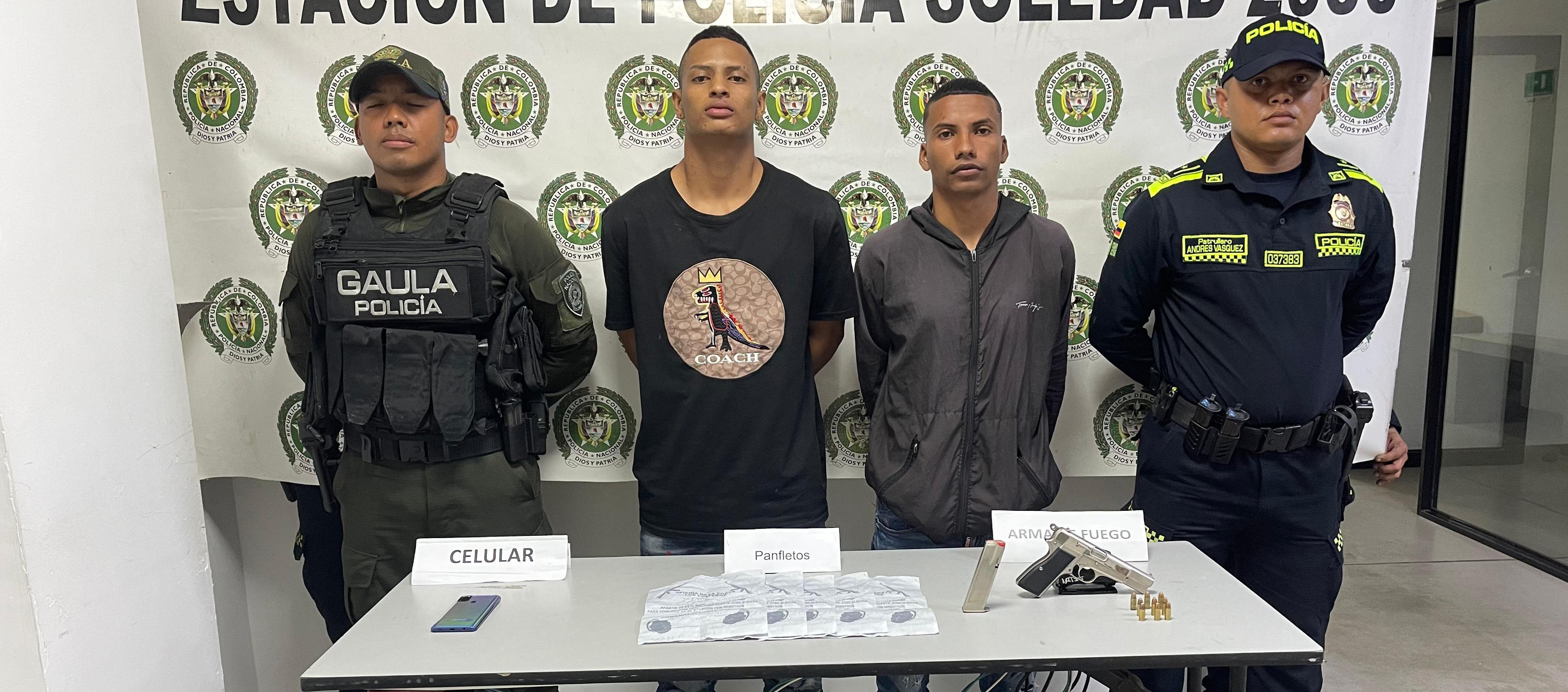 Breiner José Caballero Lozano y Maifren Carranza Moreno.