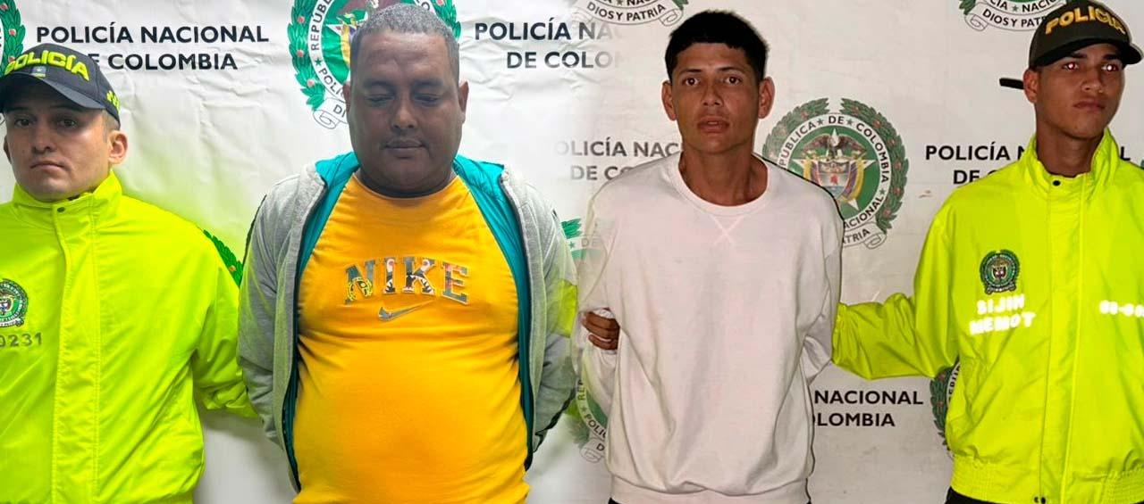 Luis Alberto Escorcia Ariza y Jesús David Charris Guerrero.