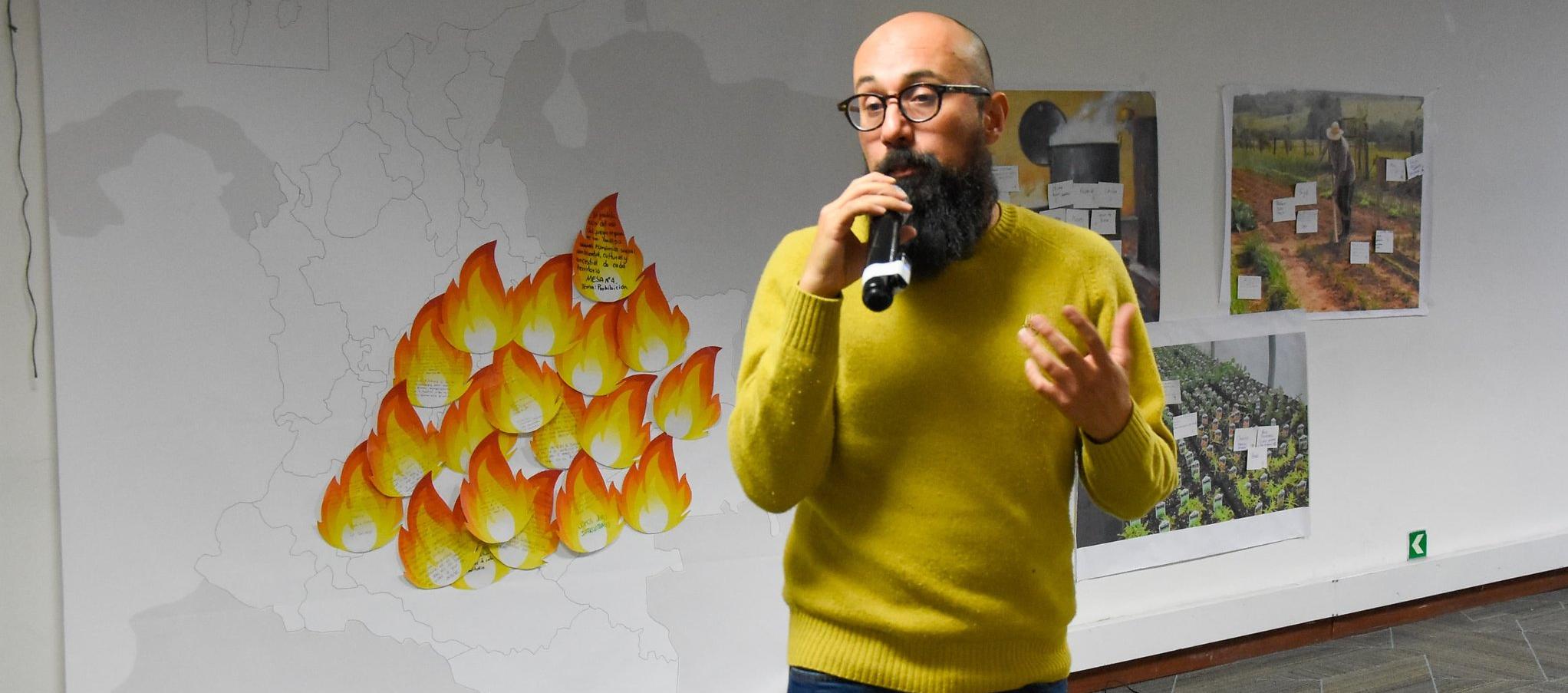 El director de la UNGRD, Carlos Carrillo.