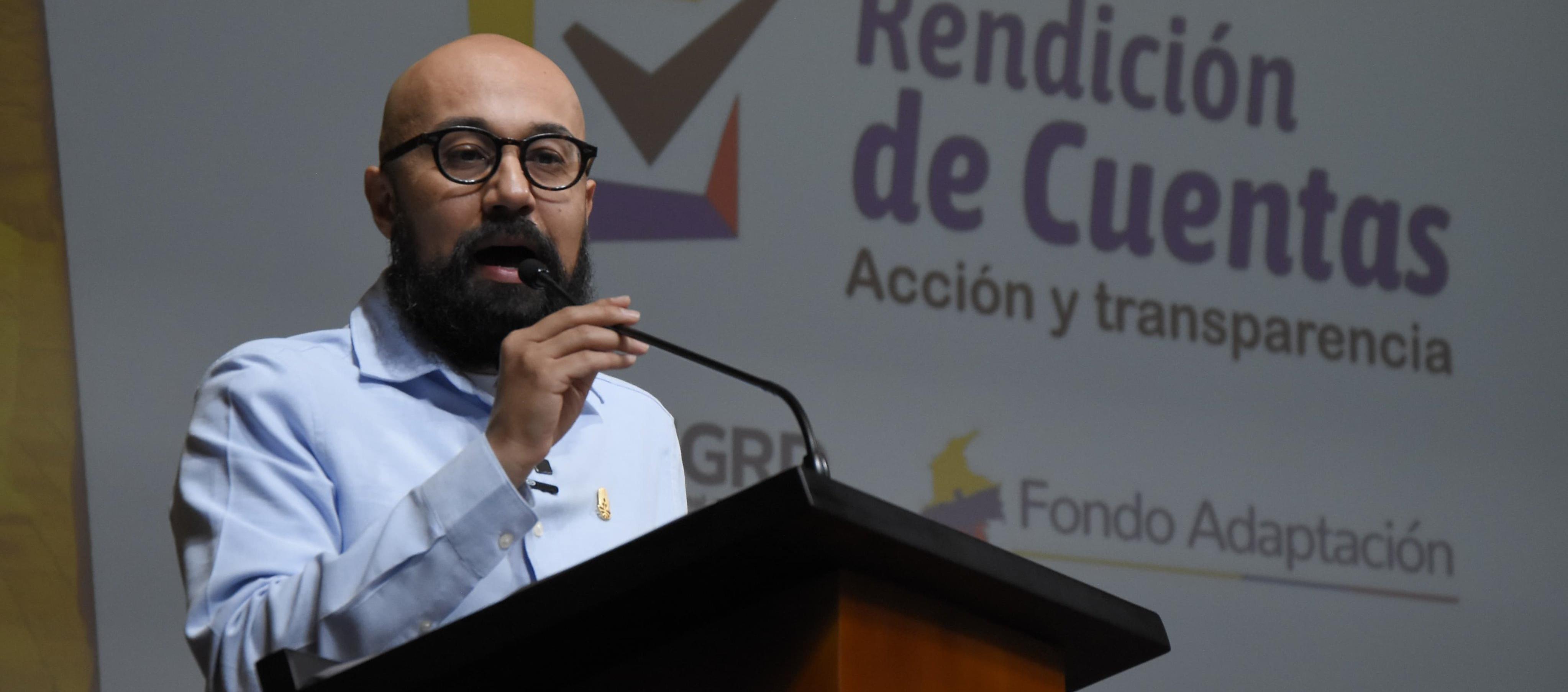 Carlos Carrillo, director de la UNGRD.