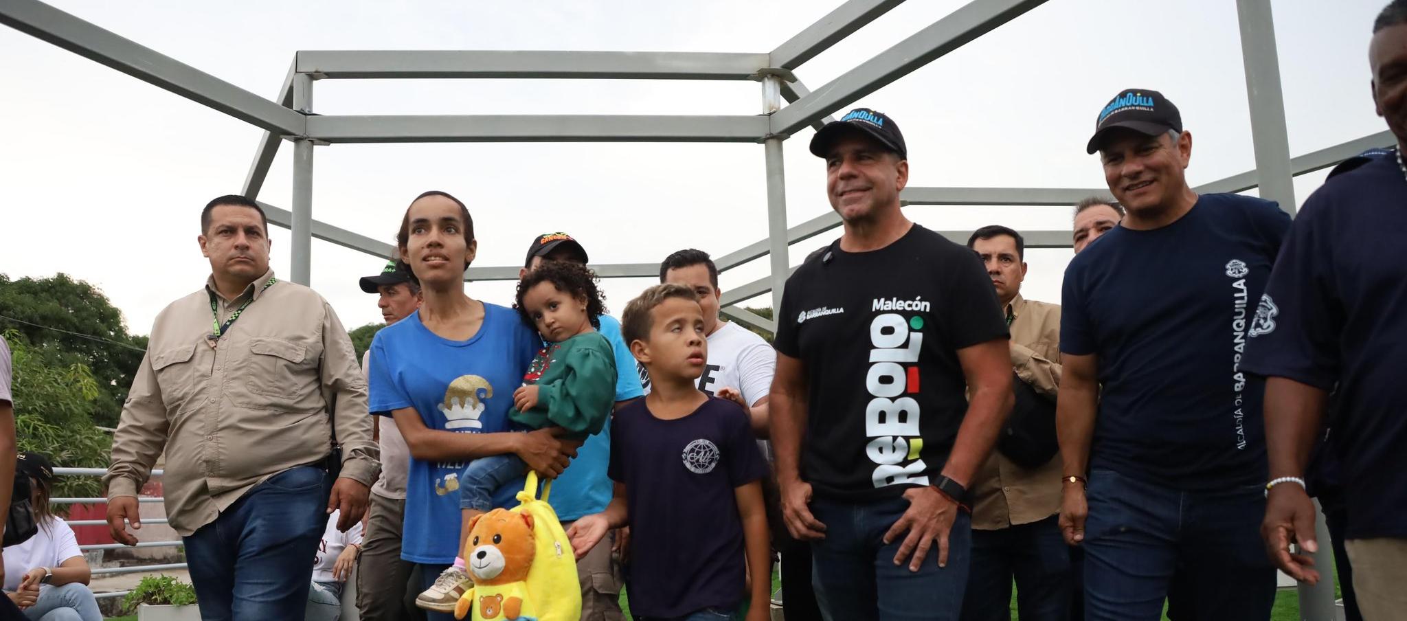 El Alcalde de Barranquilla, Alex Char.