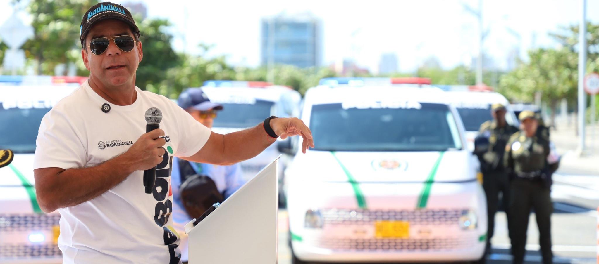 El Alcalde de Barranquilla, Alex Char.