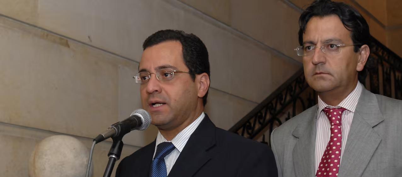 César Mauricio Velásquez Ossa y Edmundo del Castillo Restrepo.