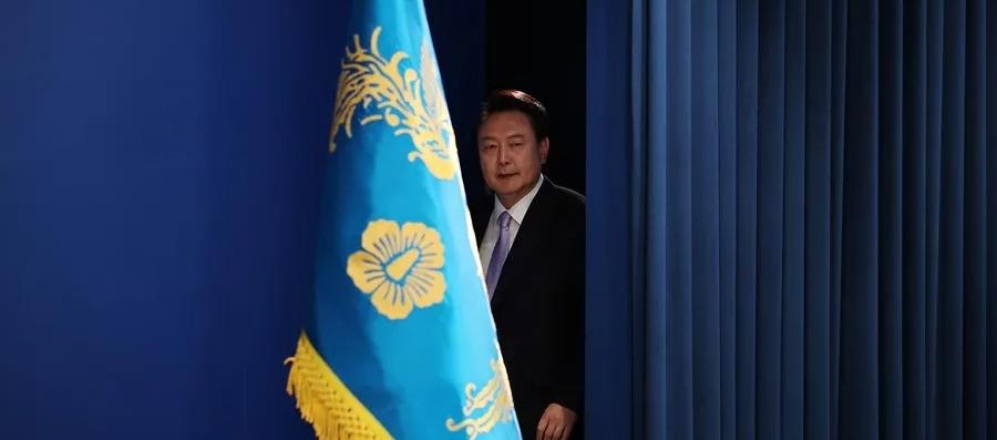 El Presidente Yoon Suk-yeol.