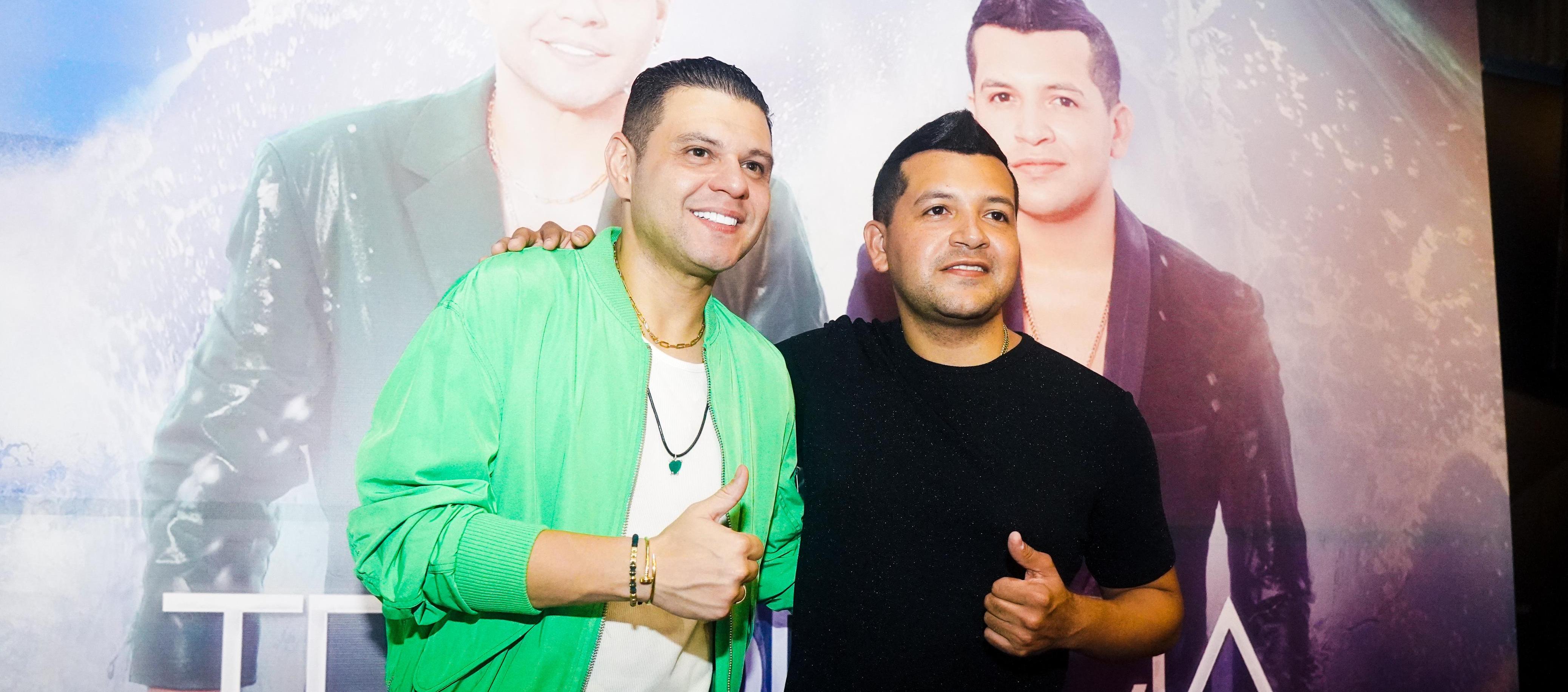 Luifer Cuello y Manuel Julián.