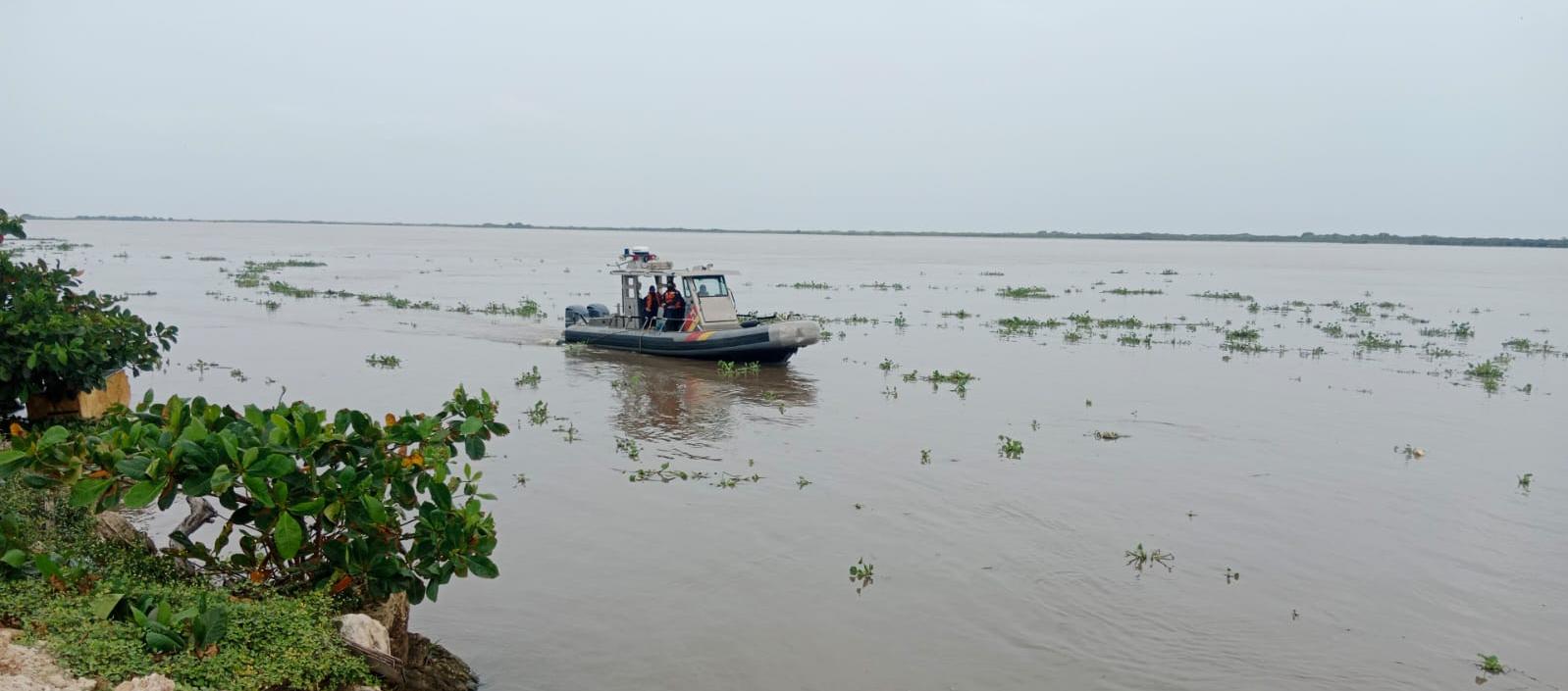 Cuerpo hallado en el río Magdalena.