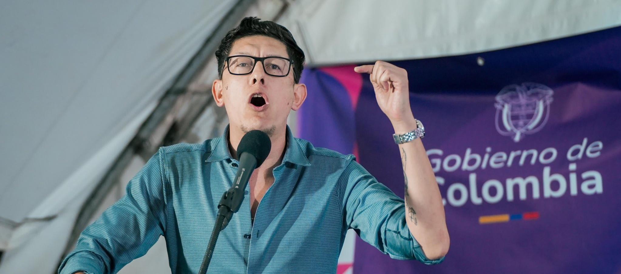 Daniel Rojas, Ministro de Educación.