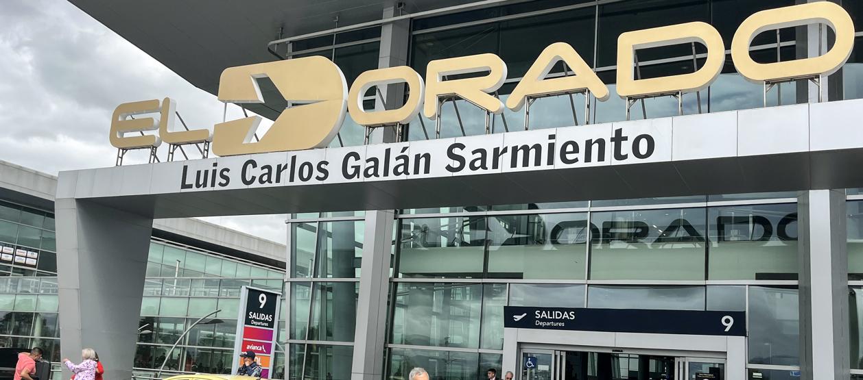 Aeropuerto El Dorado de Bogotá.