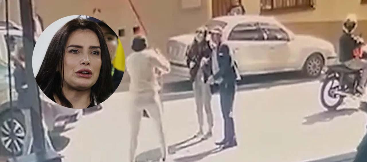 Imagen de Aida Merlano durante su fuga.