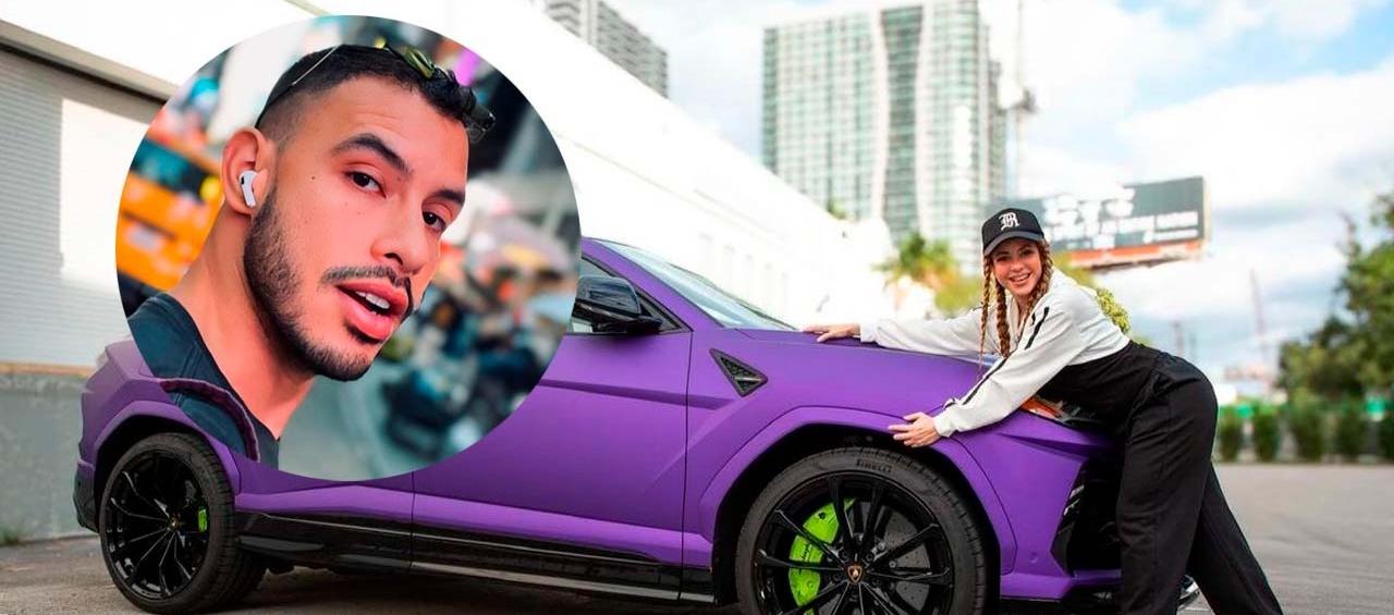 Michael Mejía, ganador del lujoso Lamborghini de Shakira. 