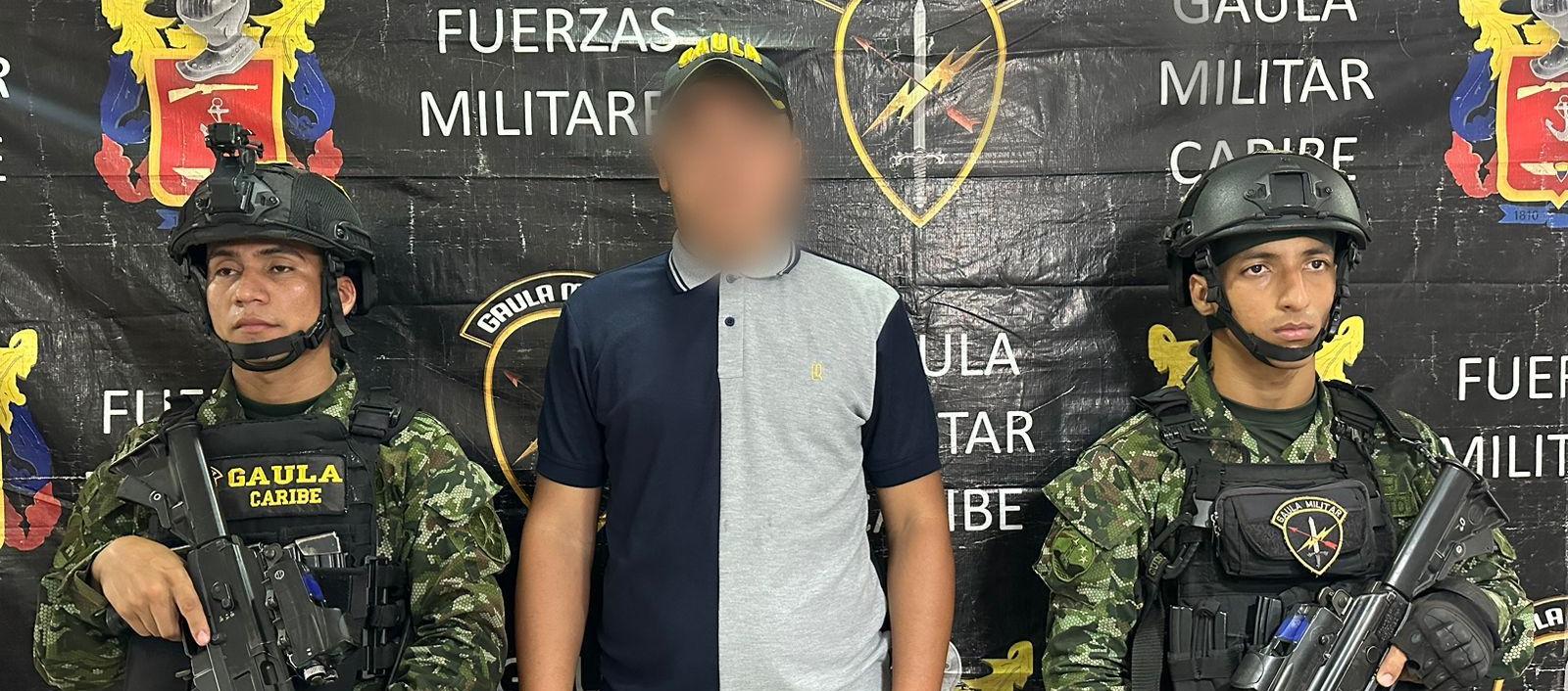 Persona liberada por el Gaula Militar. 