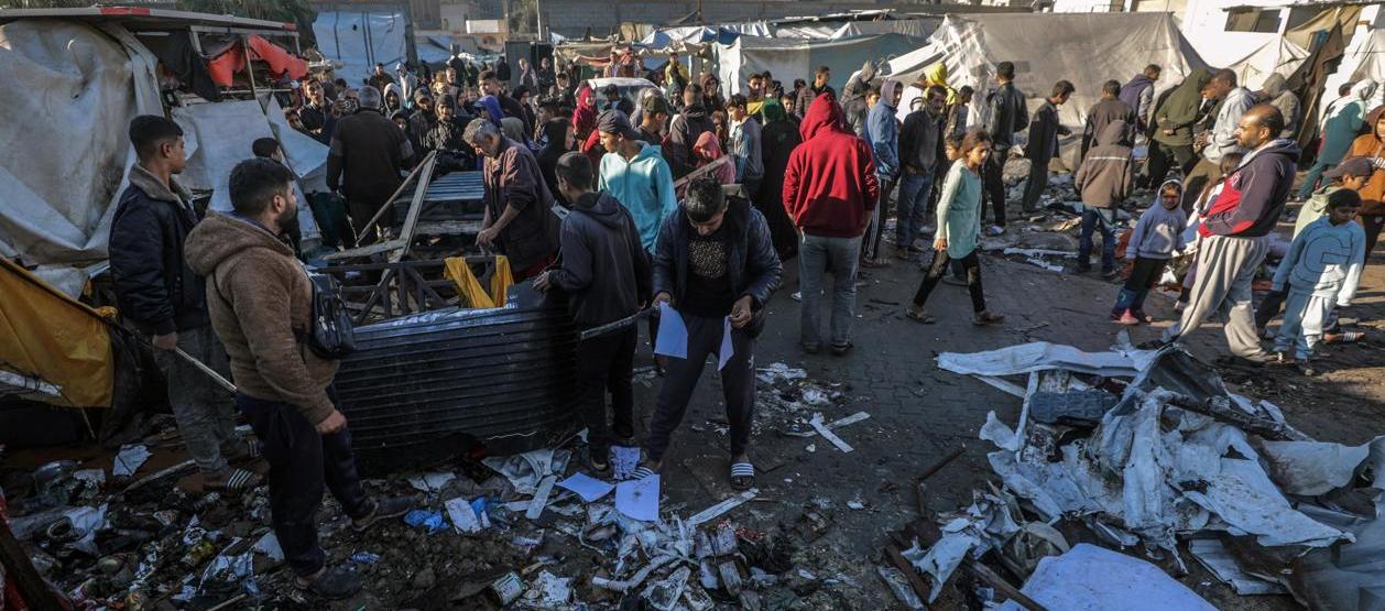 Imagen de los daños en Gaza.