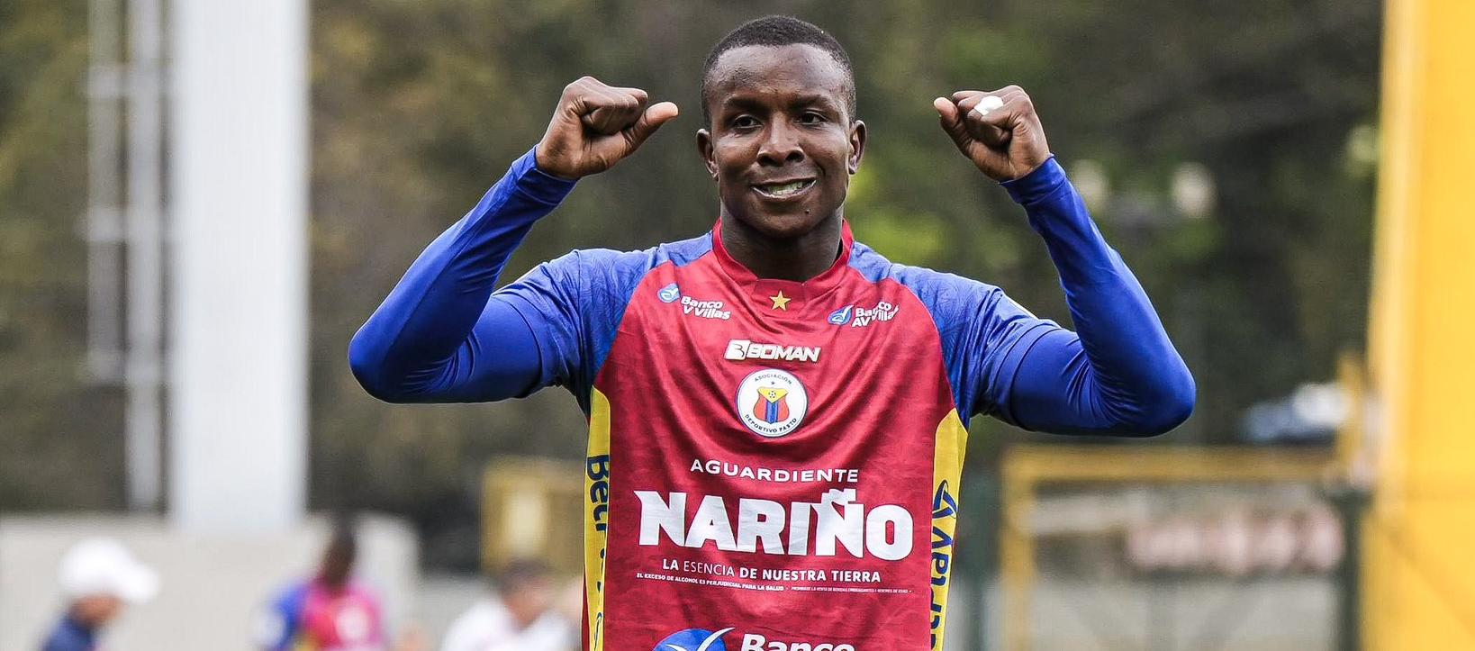 Daniel Moreno, goleador del Deportivo Pasto.